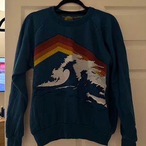 Aviator nation crewneck with front pockets